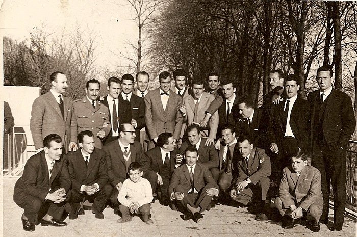 i giocatori dell'Avellino, anni 50